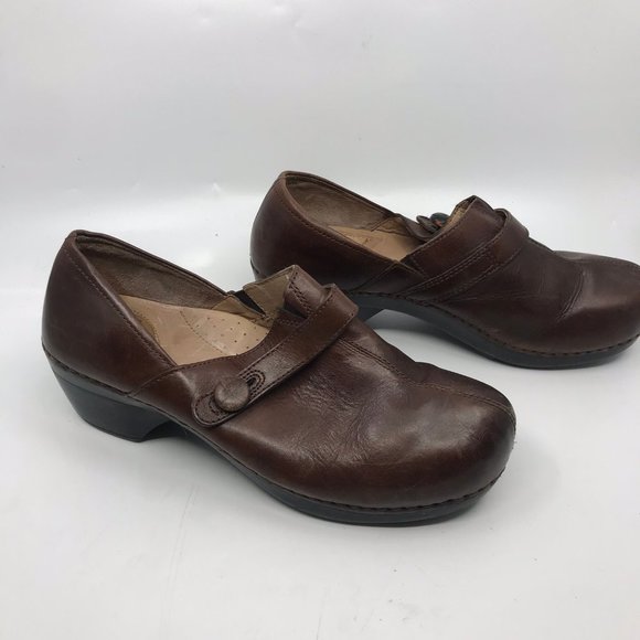Dansko Dark Brown Unisex Clogs Size: EU 40 - Picture 3 of 7